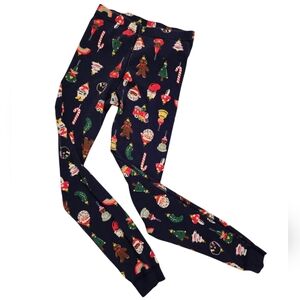 Hanna Andersson Christmas patterned pajama pants leggings